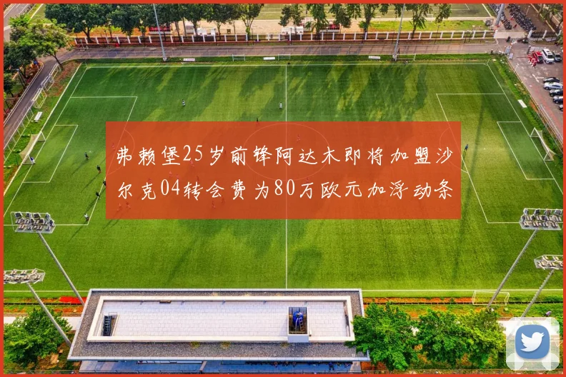 弗赖堡25岁前锋阿达木即将加盟沙尔克04转会费为80万欧元加浮动条件